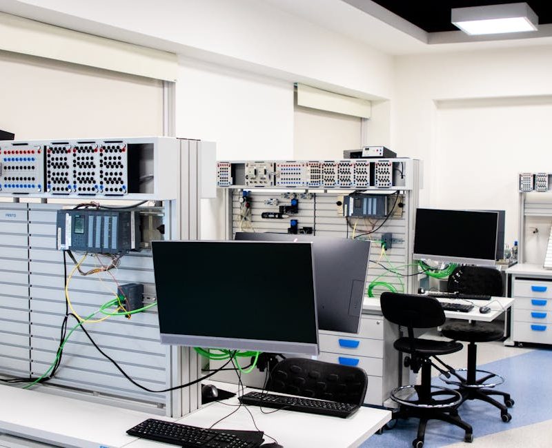 station de travail professionnelle
